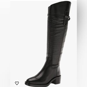 Franco Sarto woven leather boots